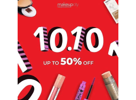 Makeupcity 10.10 Sale Enjoy UP TO 50% OFF